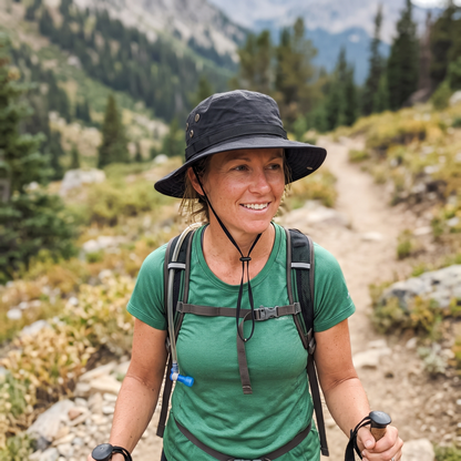 Lightweight and Breathable Trekking Hat for Hiking and Outdoor Activities