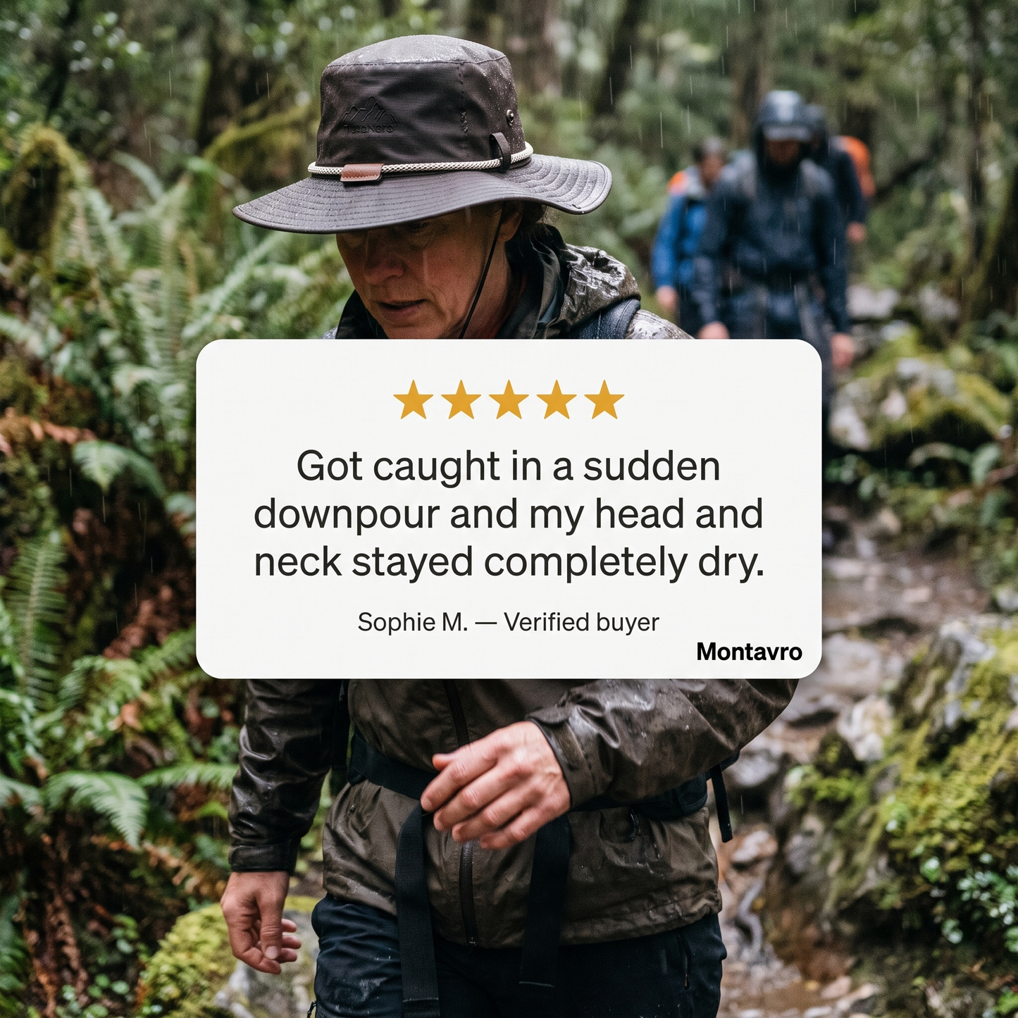 Waterproof Wide Brim Breathable Hiking Hat