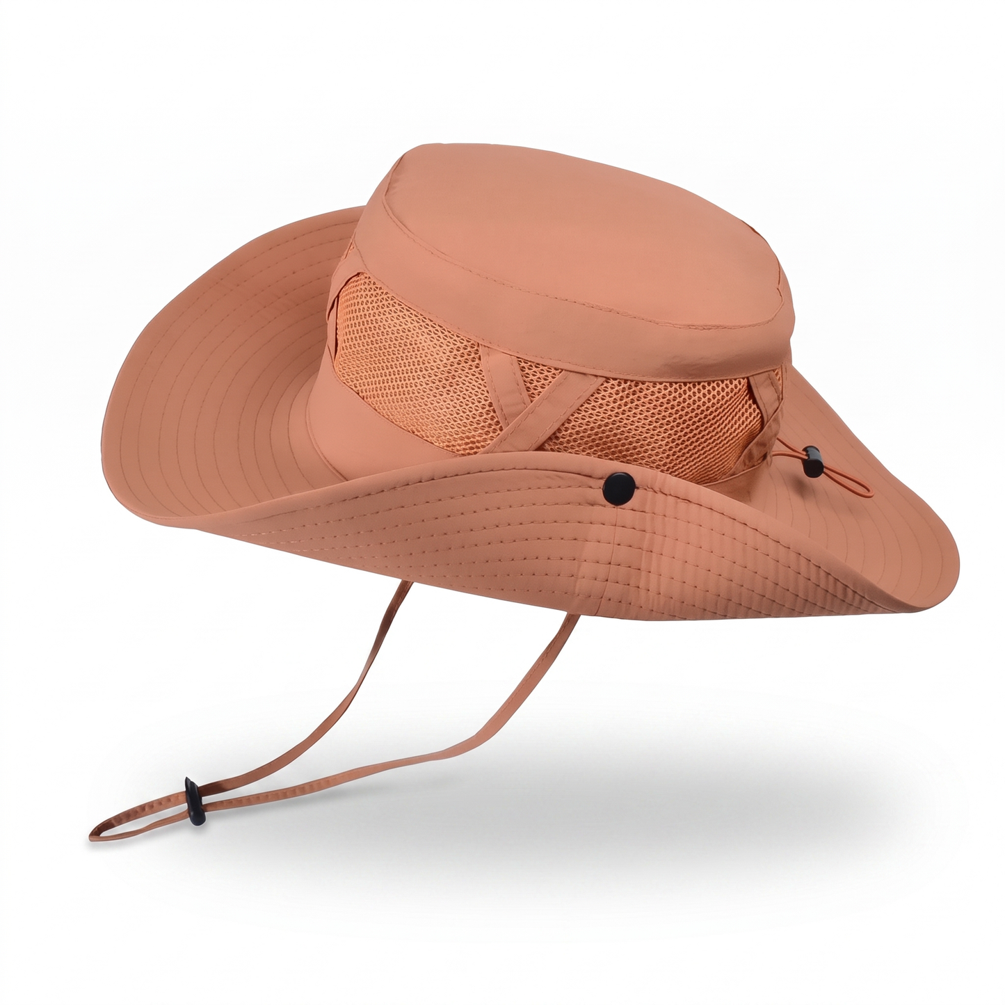 Breathable Hiking Hat with Wide Adjustable Brim