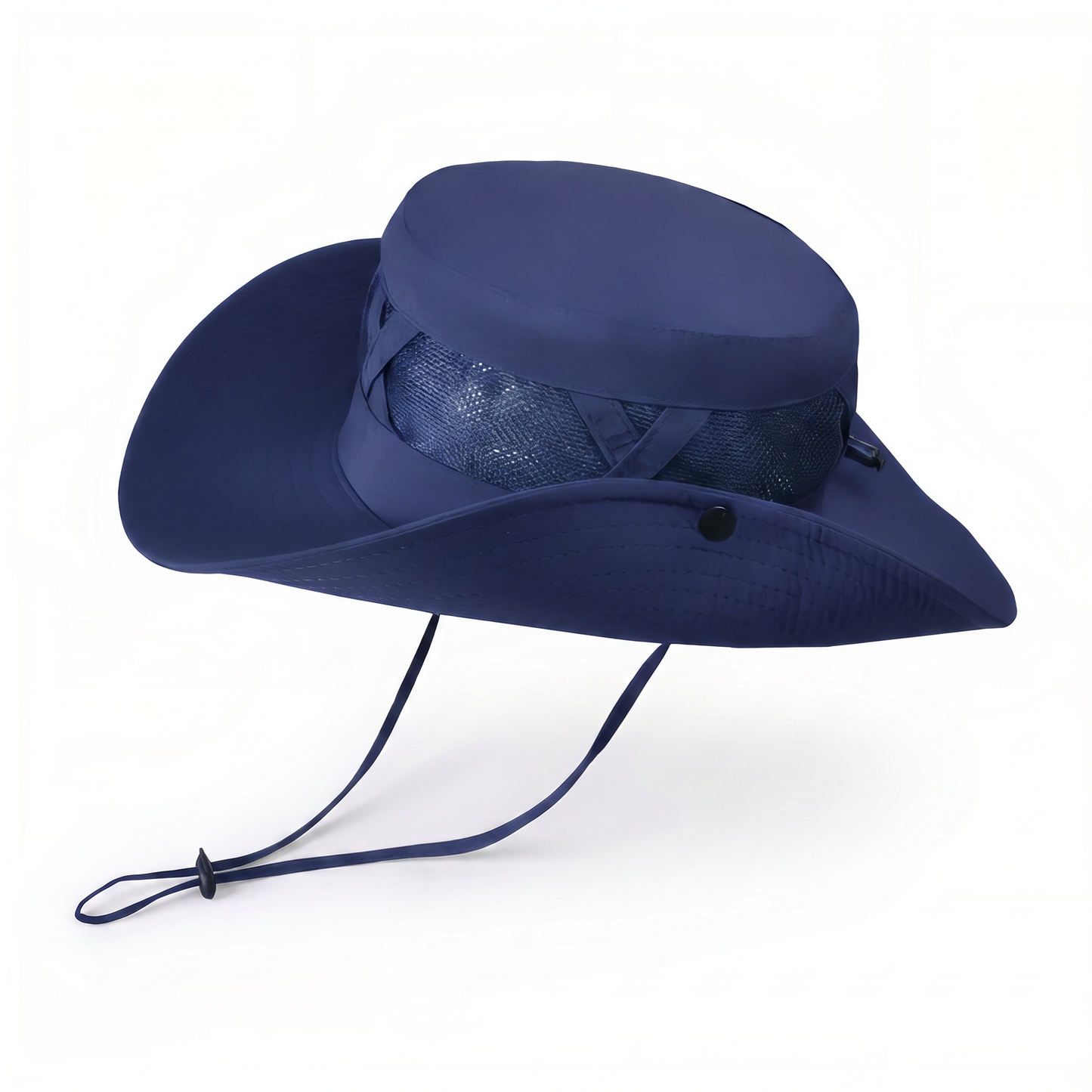 Breathable Hiking Hat with Wide Adjustable Brim