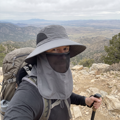 Lightweight and Protective Men's Hiking Hat