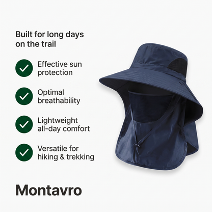 Lightweight and Protective Men's Hiking Hat