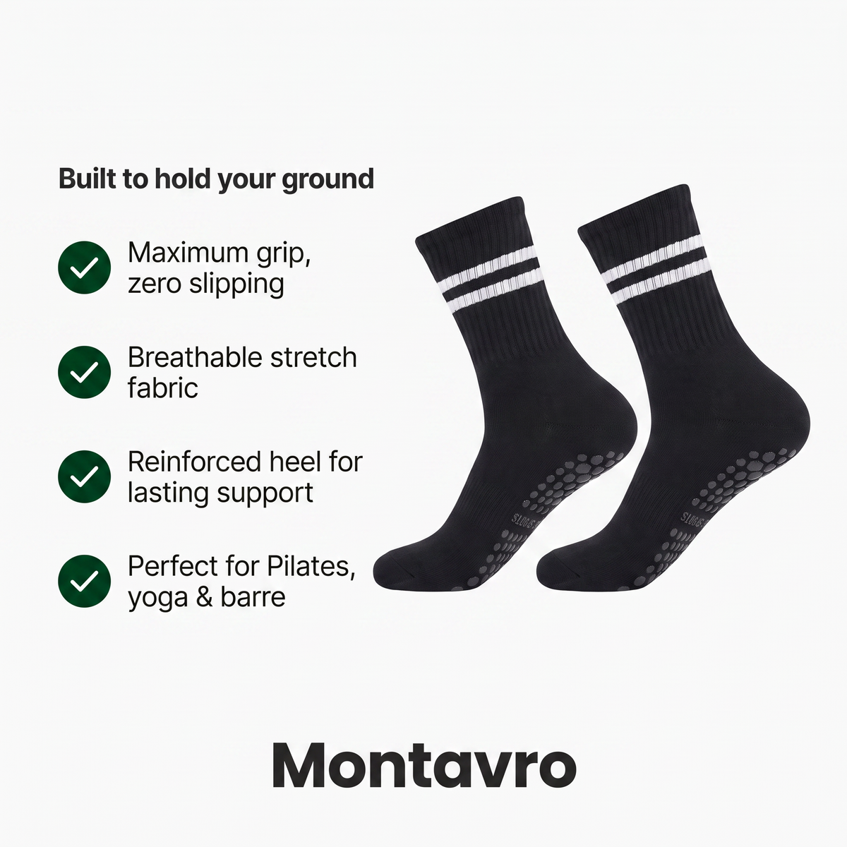 High Pilates Socks for Yoga Anti-slip and Comfortable