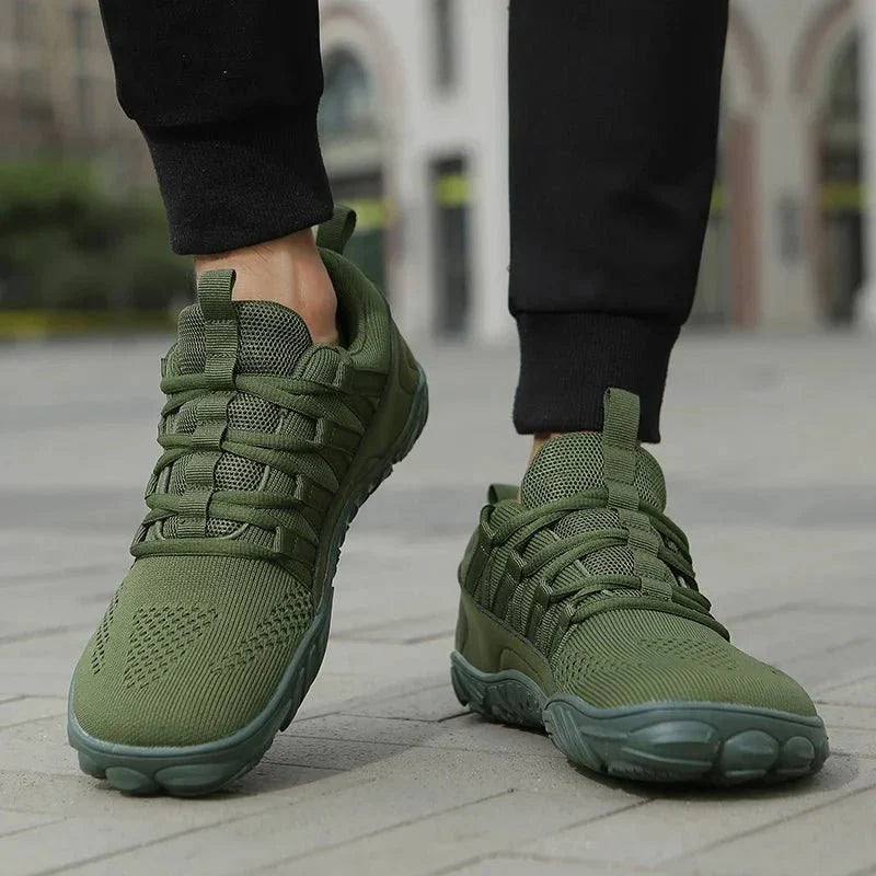 Comfortable Wide Walking Shoes with Non-Slip Sole