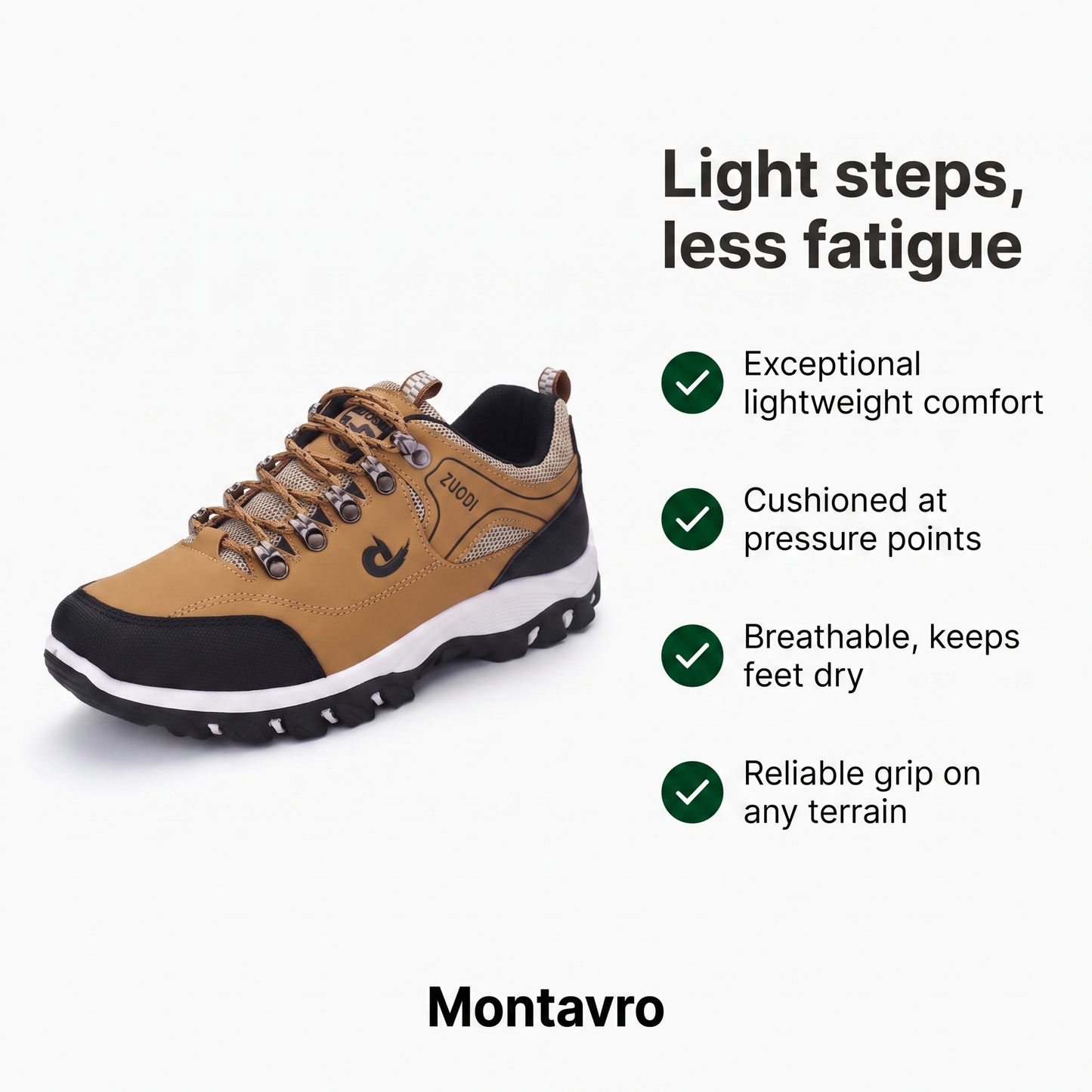 Ultra-Lightweight Hiking Shoes for Men