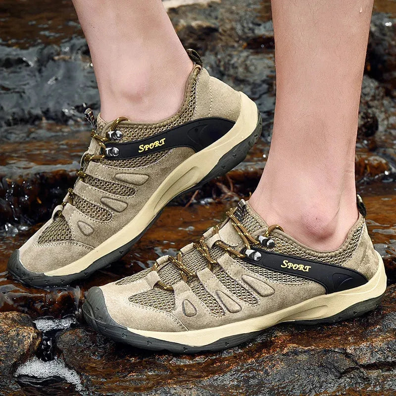 Chaussures de Randonnée Légères Femme Respirantes à Semelle Antidérapante