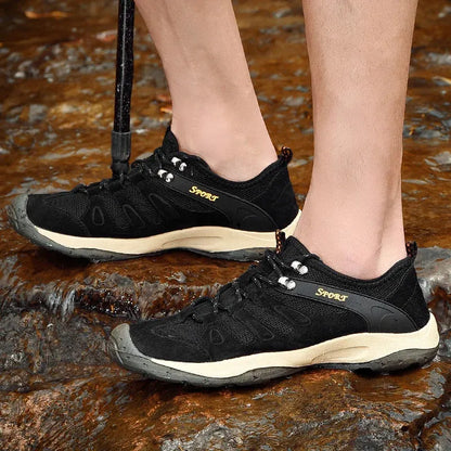 Chaussures de Randonnée Légères Femme Respirantes à Semelle Antidérapante
