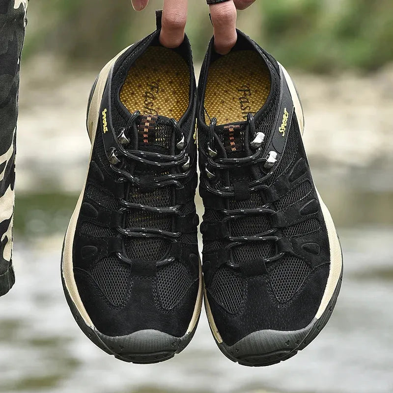 Chaussures de Randonnée Légères Femme Respirantes à Semelle Antidérapante