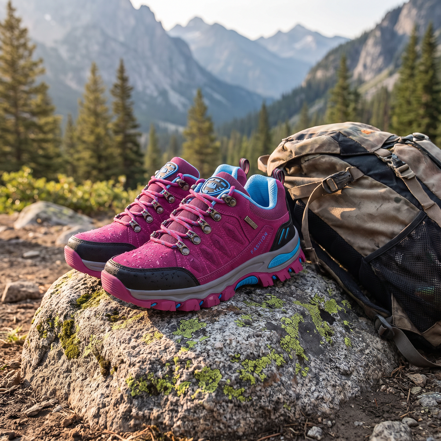 Waterproof All-Terrain Women's Hiking Shoes