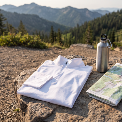 Men's Hiking Shirt Long Sleeves Breathable with UV Protection