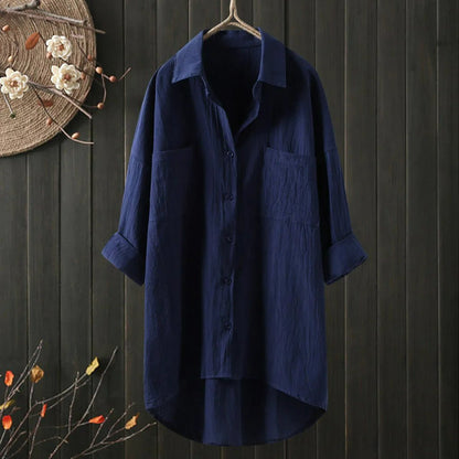 Women's Shirt – Long Sleeves Chest Pockets