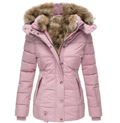Chloé Warm and Elegant Faux Fur Lined Parka
