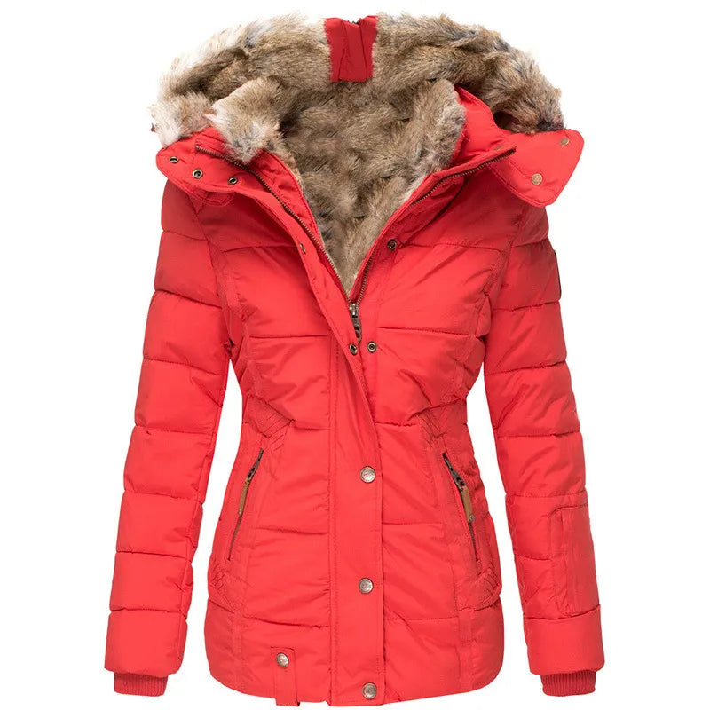 Chloé Warm and Elegant Faux Fur Lined Parka