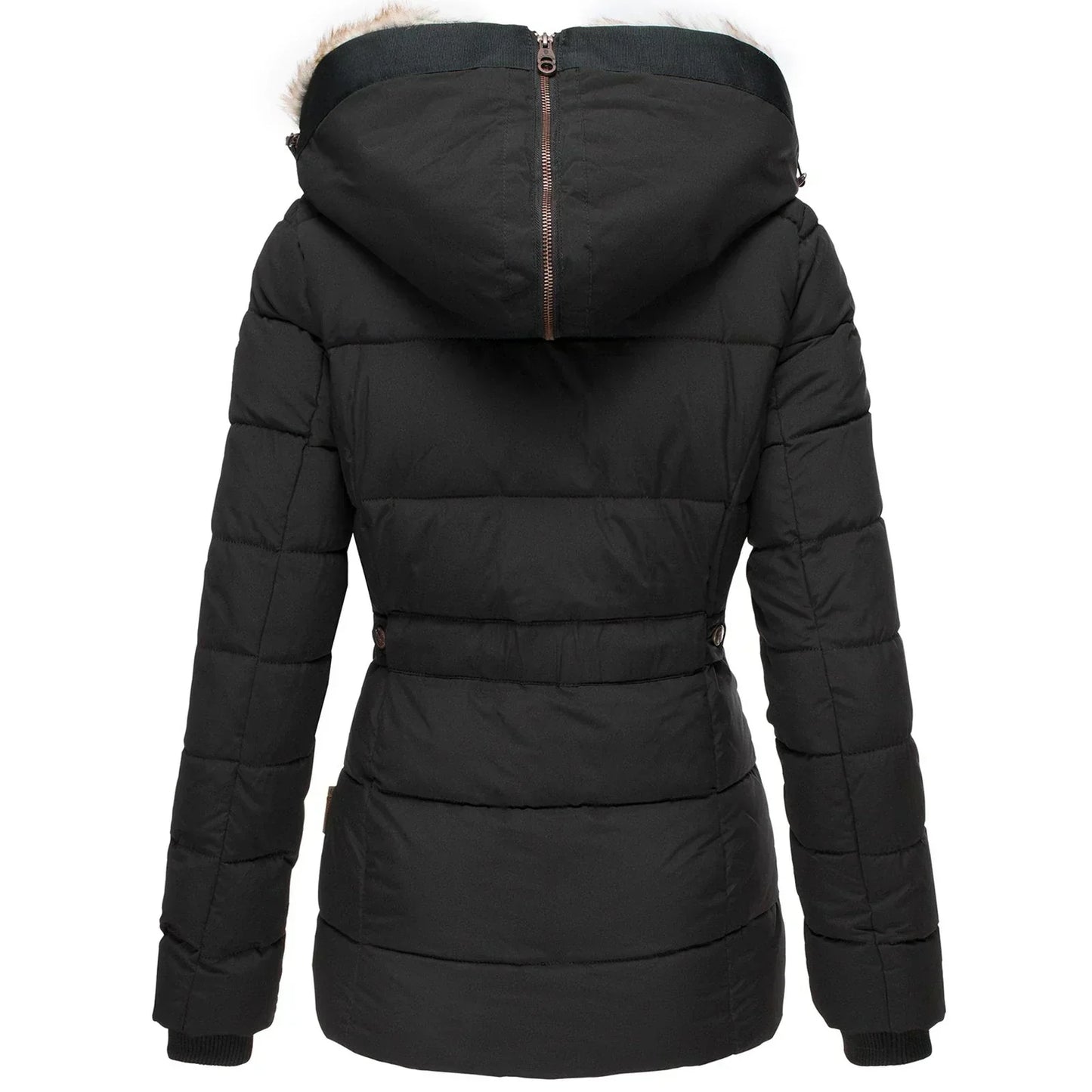 Chloé Warm and Elegant Faux Fur Lined Parka