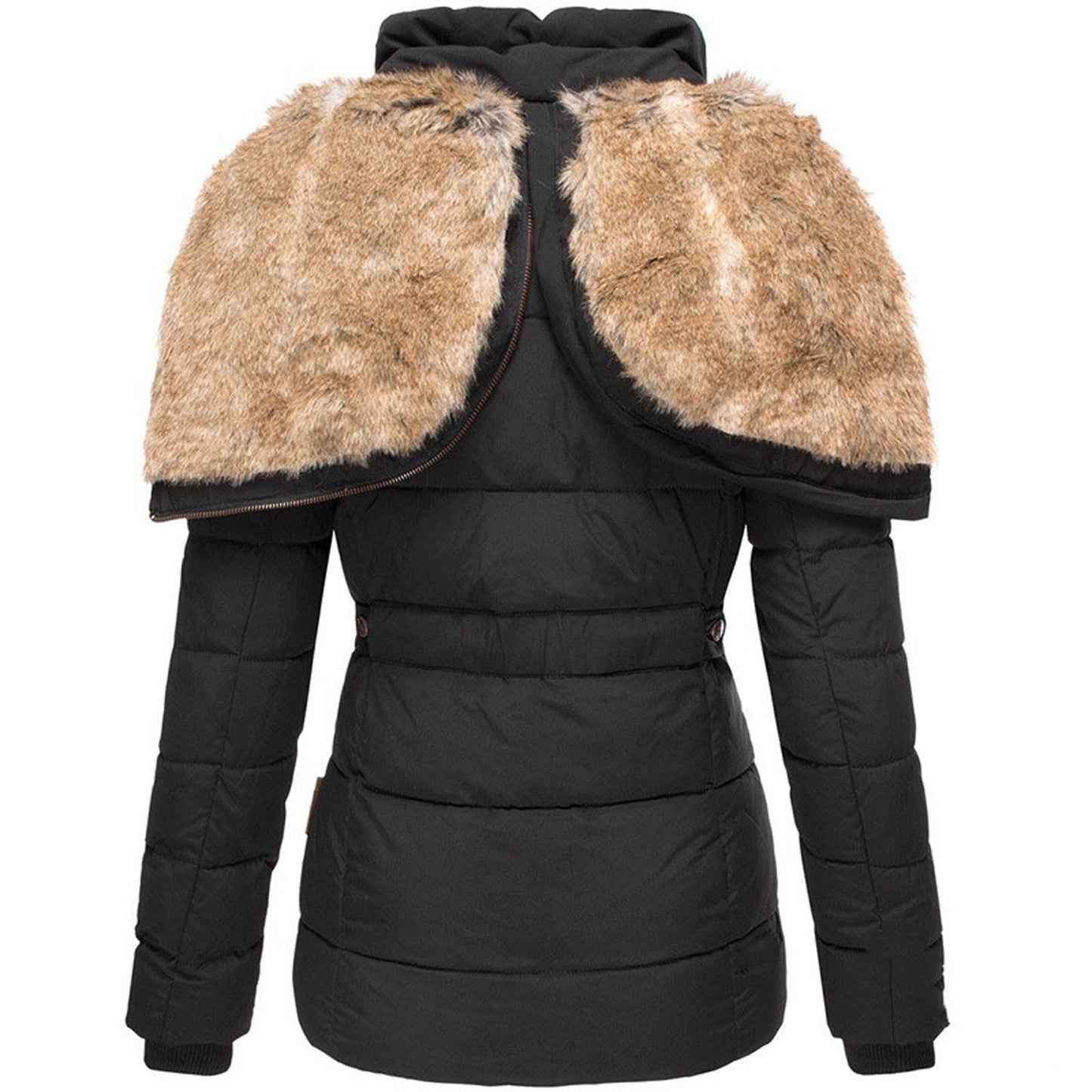 Chloé Warm and Elegant Faux Fur Lined Parka