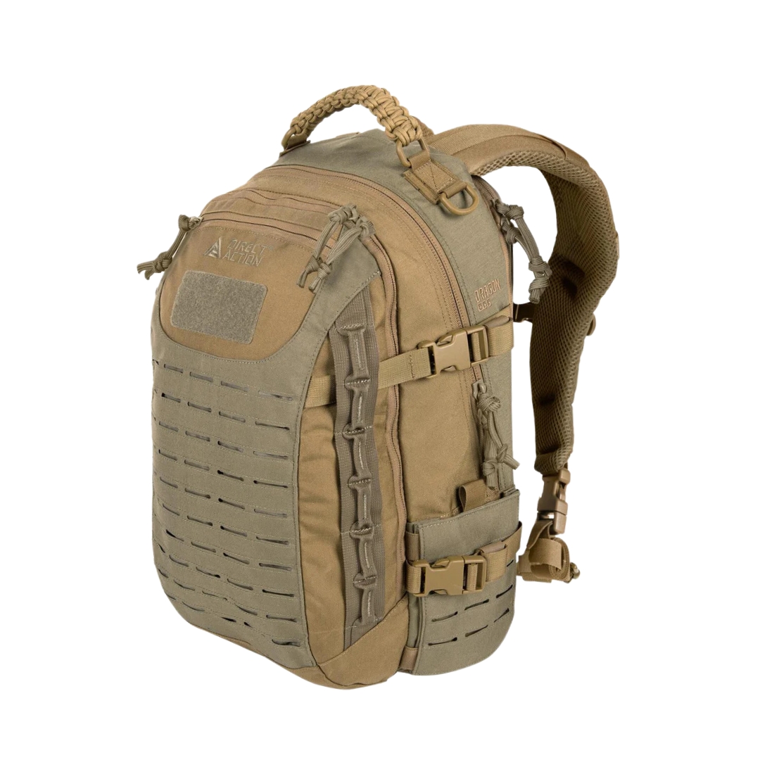 Sac à Dos Tactique 35 L en Nylon Cordura 500D, Système MOLLE et Compartiment PC 15 Pouces