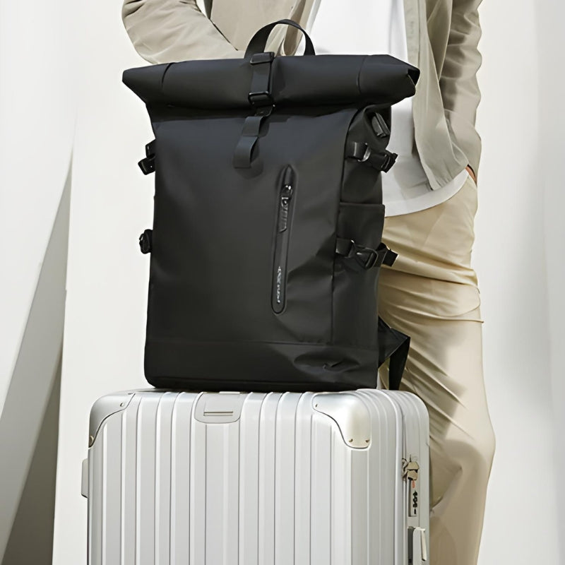 Vanntett roll-top ryggsekk for eventyr og reise