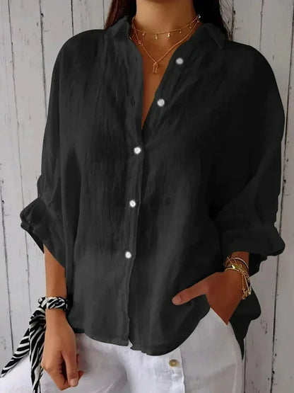 Ella – Soft and Airy Linen Blouse for Women