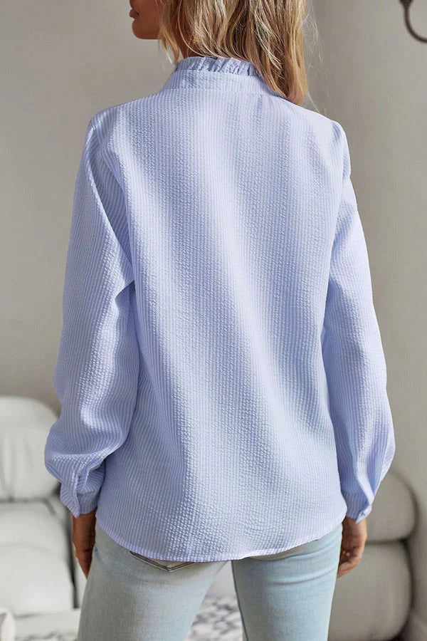Soft and Elegant Striped Emma Blouse