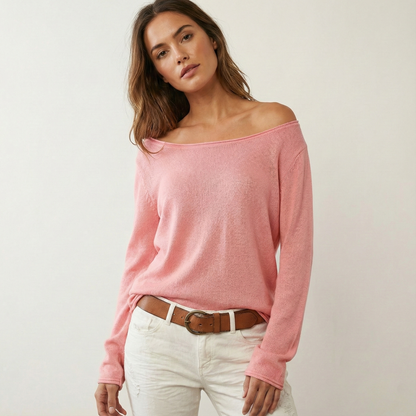 Emma – Sweet Elegant Knit with Round Neck