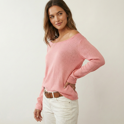 Emma – Sweet Elegant Knit with Round Neck
