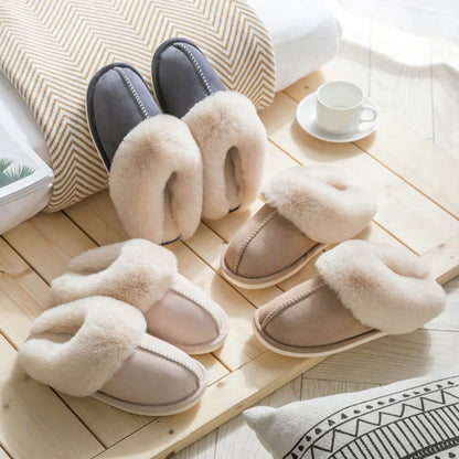 Emma Soft Slippers in Synthetic Fur