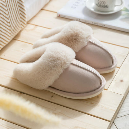 Emma Soft Slippers in Synthetic Fur