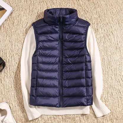 Emma – Lightweight and elegant sleeveless quilted jacket