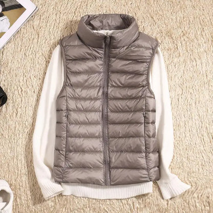 Emma – Lightweight and elegant sleeveless quilted jacket