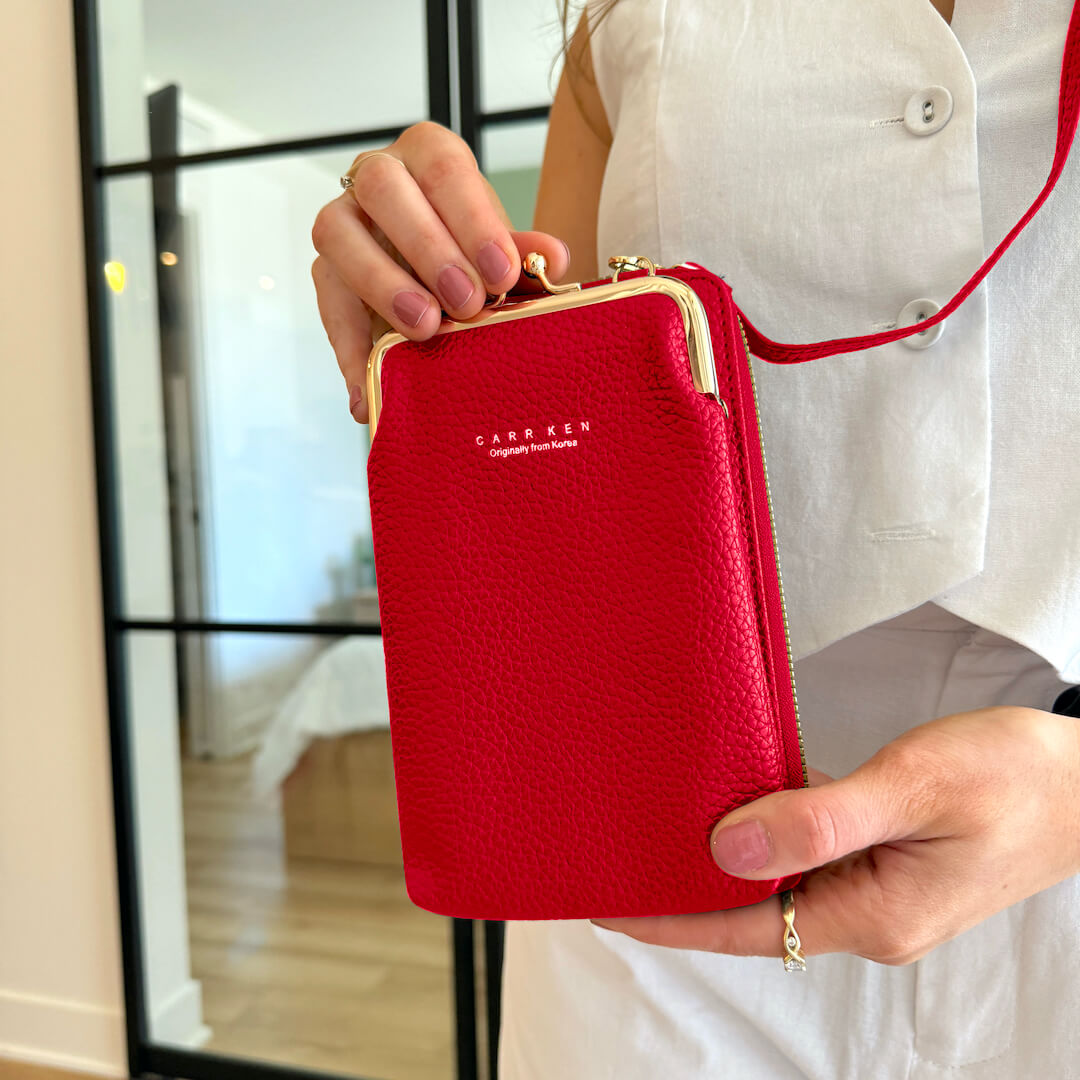 Emma Élégant Sac Téléphone en Cuir