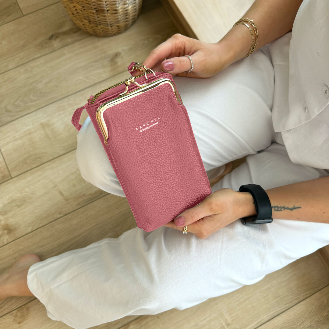 Emma Élégant Sac Téléphone en Cuir