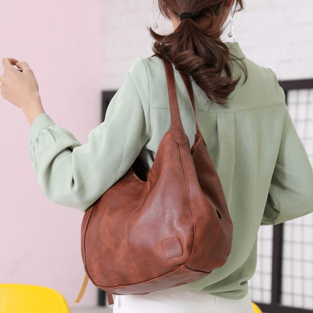 Emma Élégante Sac Bandoulière en Cuir