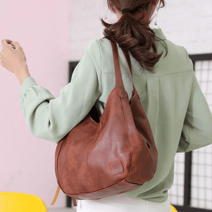 Emma Élégante Sac Bandoulière en Cuir