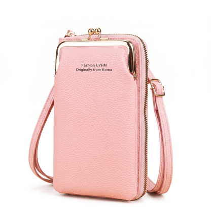 Emma Elegant Leather Phone Bag