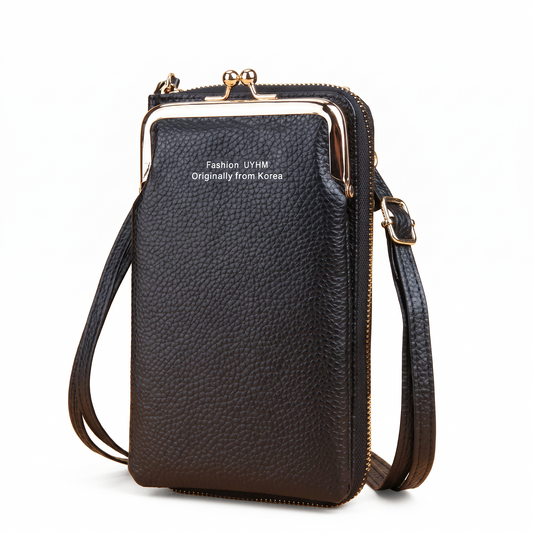 Emma Elegant Leather Phone Bag