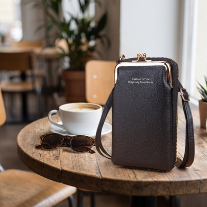 Emma Elegant Leather Phone Bag