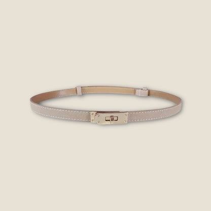 Eva Elegant Belt in Refined Faux Leather