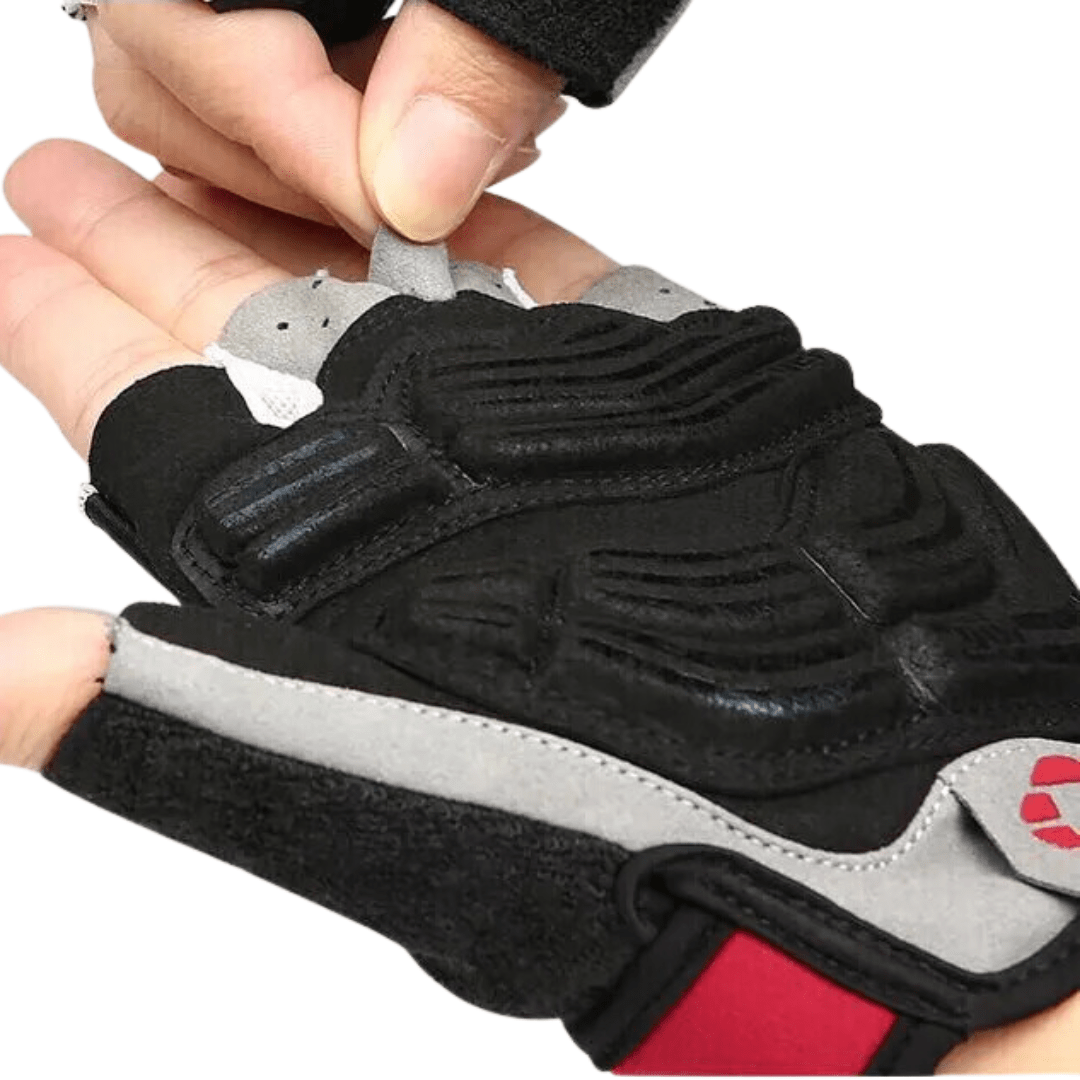 Breathable Cycling Gloves – Gel Padded with Reflective Details