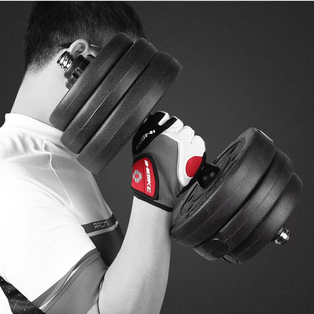 Breathable Cycling Gloves – Gel Padded with Reflective Details