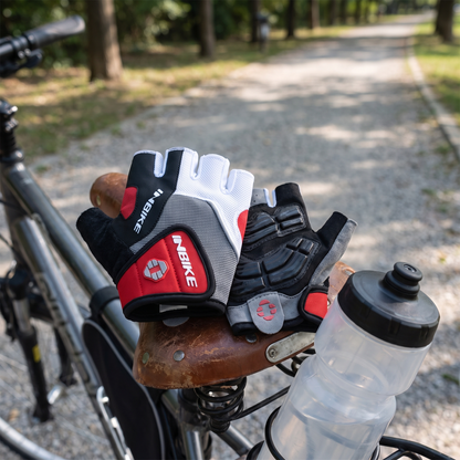 Breathable Cycling Gloves – Gel Padded with Reflective Details