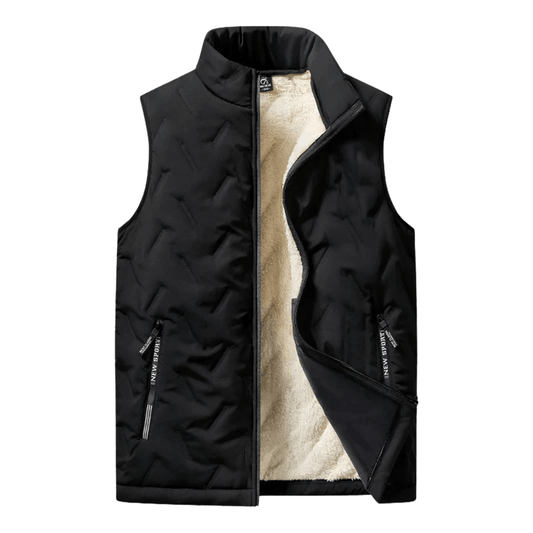 Gilet Isolé Léger À Fermeture Éclair Pour Homme