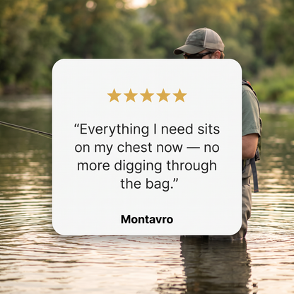 Lightweight Adjustable Fishing Safety Vest with Buoyancy
