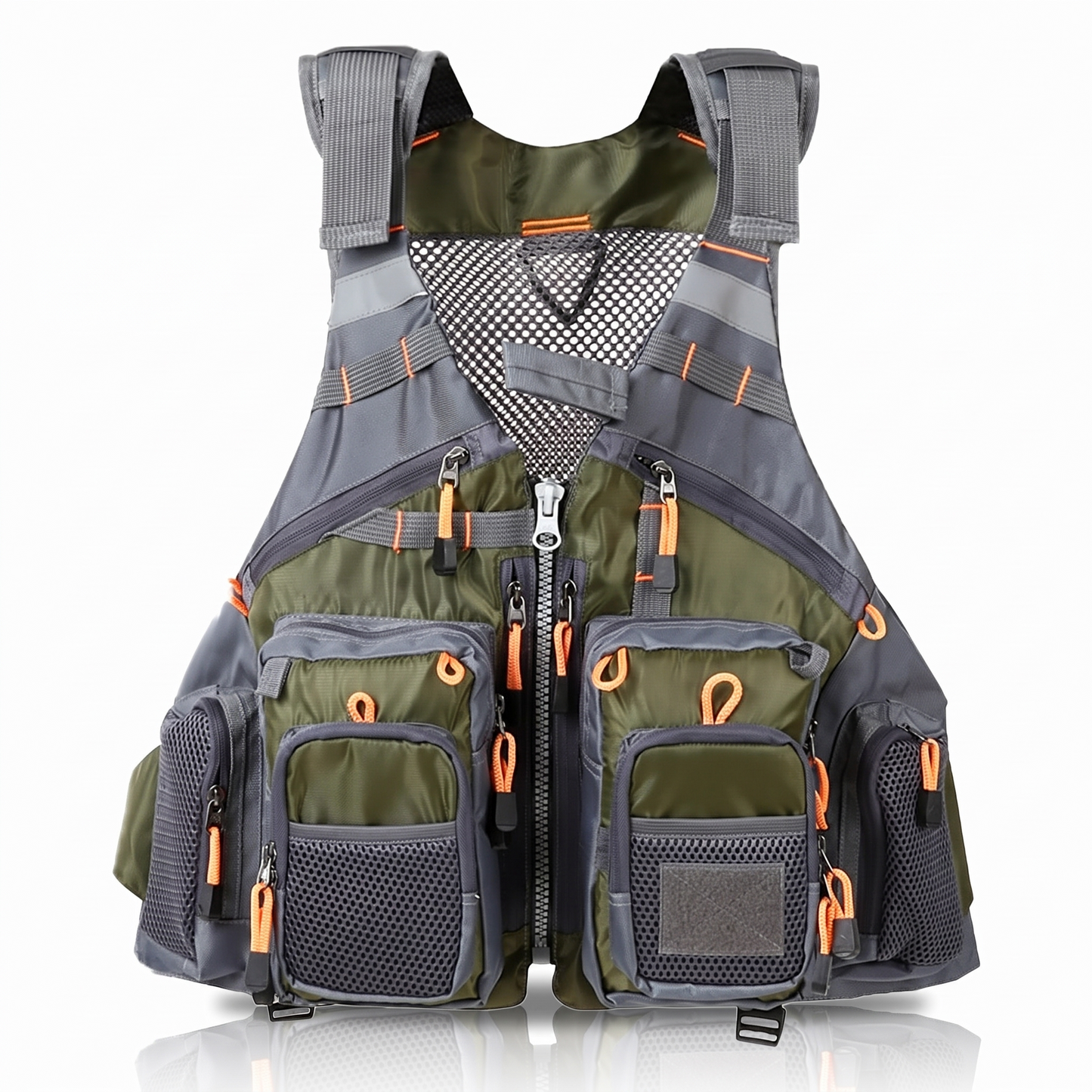 Lightweight Adjustable Fishing Safety Vest with Buoyancy