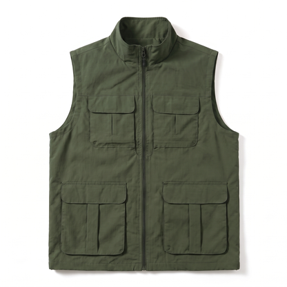 Lightweight Travel Vest Multi-Pocket Quick Drying