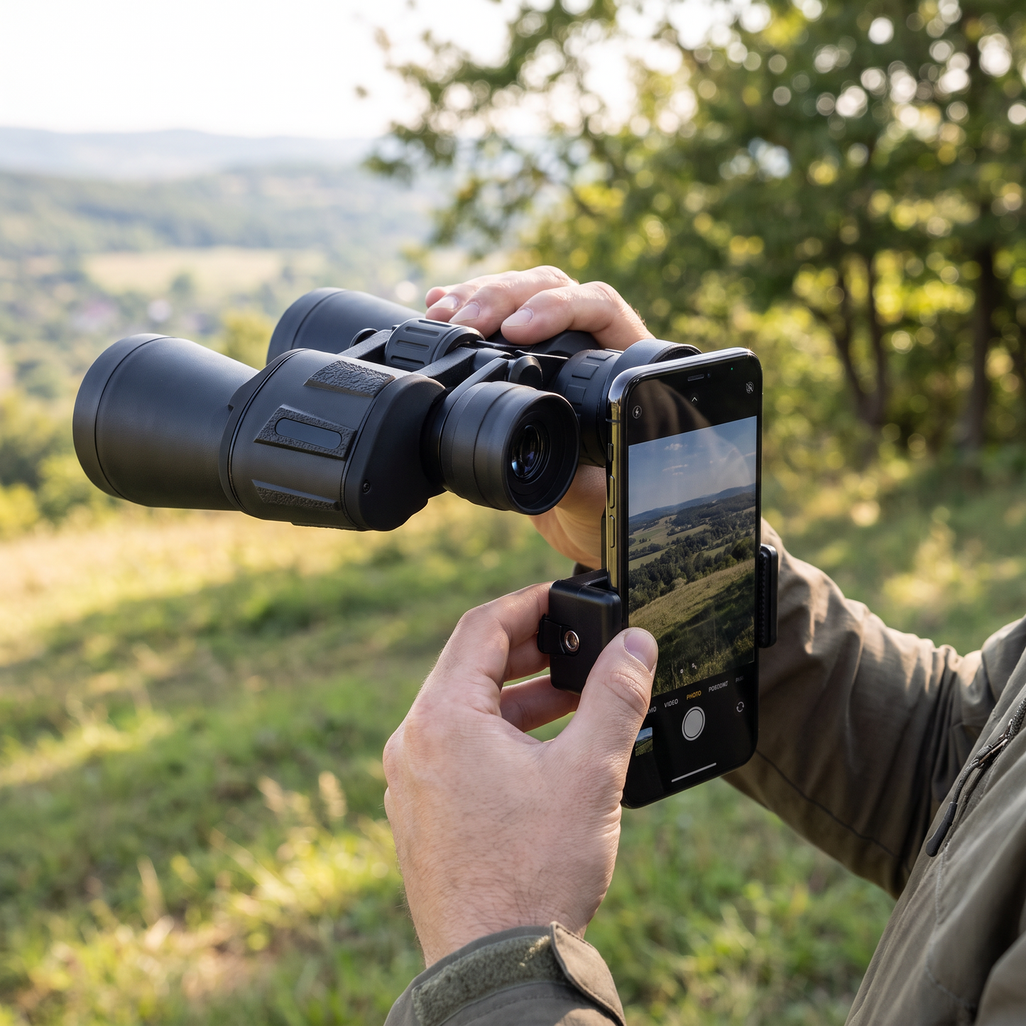 Long-Range 20x Binoculars with BAK4 Prisms, Compatible with Smartphones and Tripod Mount
