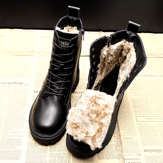 Léa – Bottes élégantes en cachemire durable