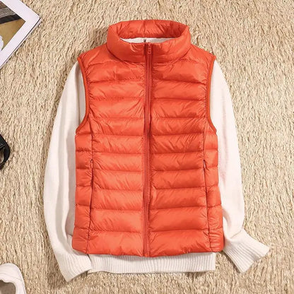 Léa myk og lett vattert dunjakke