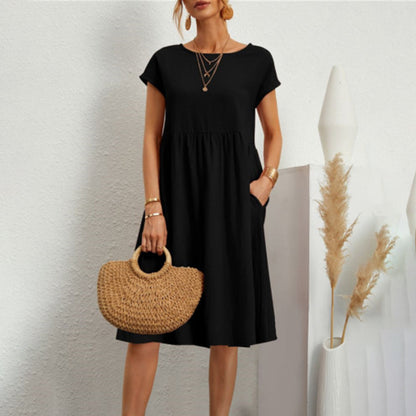 Léa – Robe en Coton Doux et Légère pour l'Été