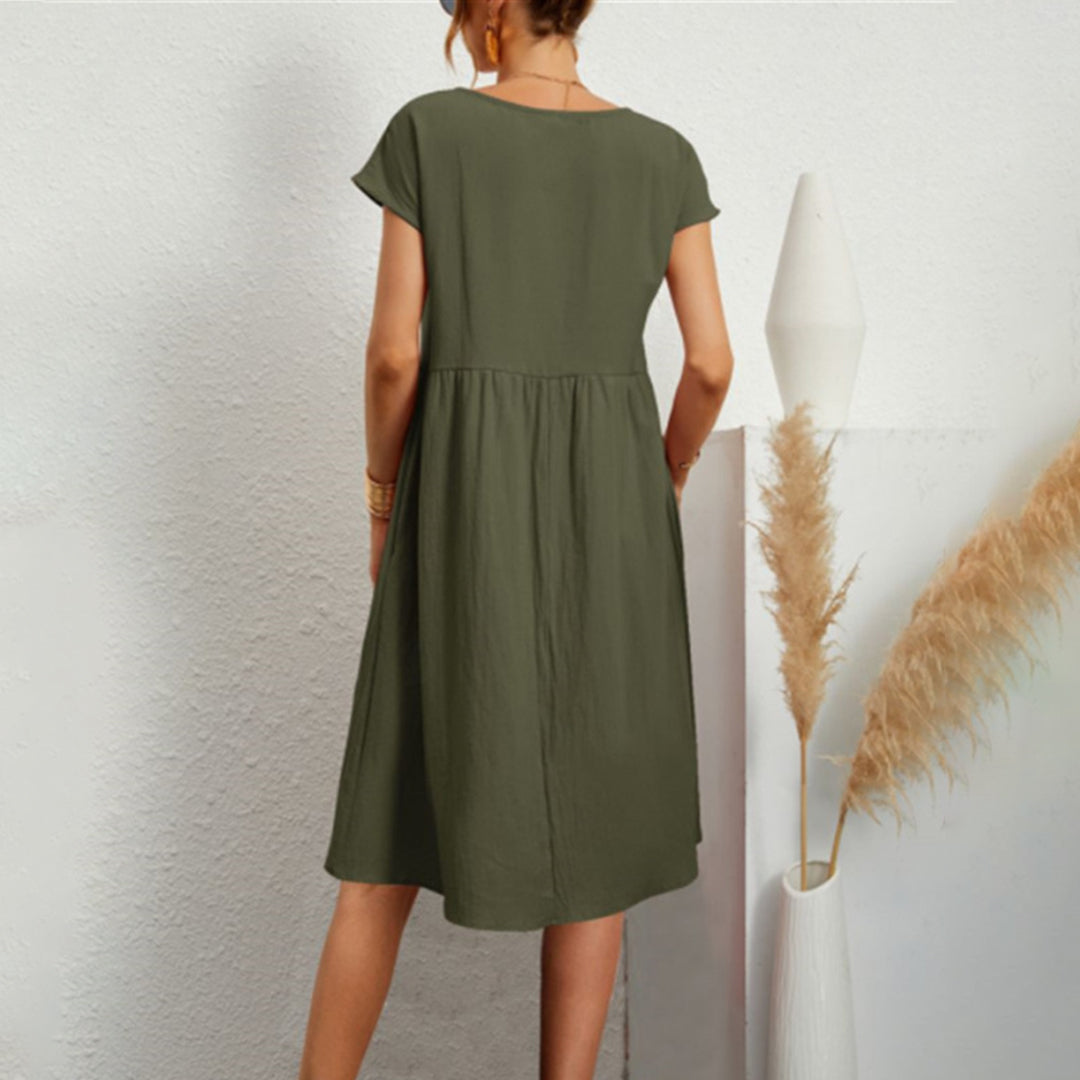 Léa – Robe en Coton Doux et Légère pour l'Été