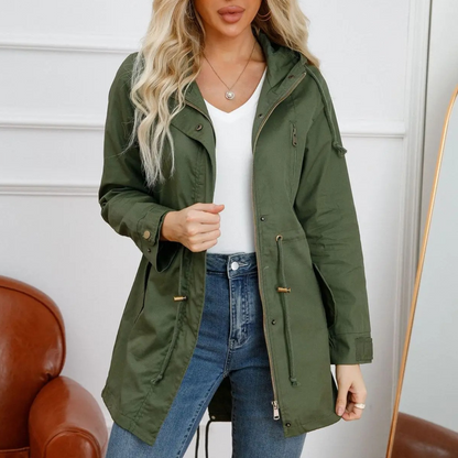 Léa – Veste élégante et imperméable en tissu respirant